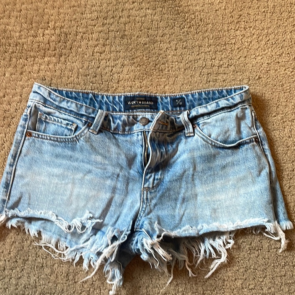 Lucky brand jean shorts